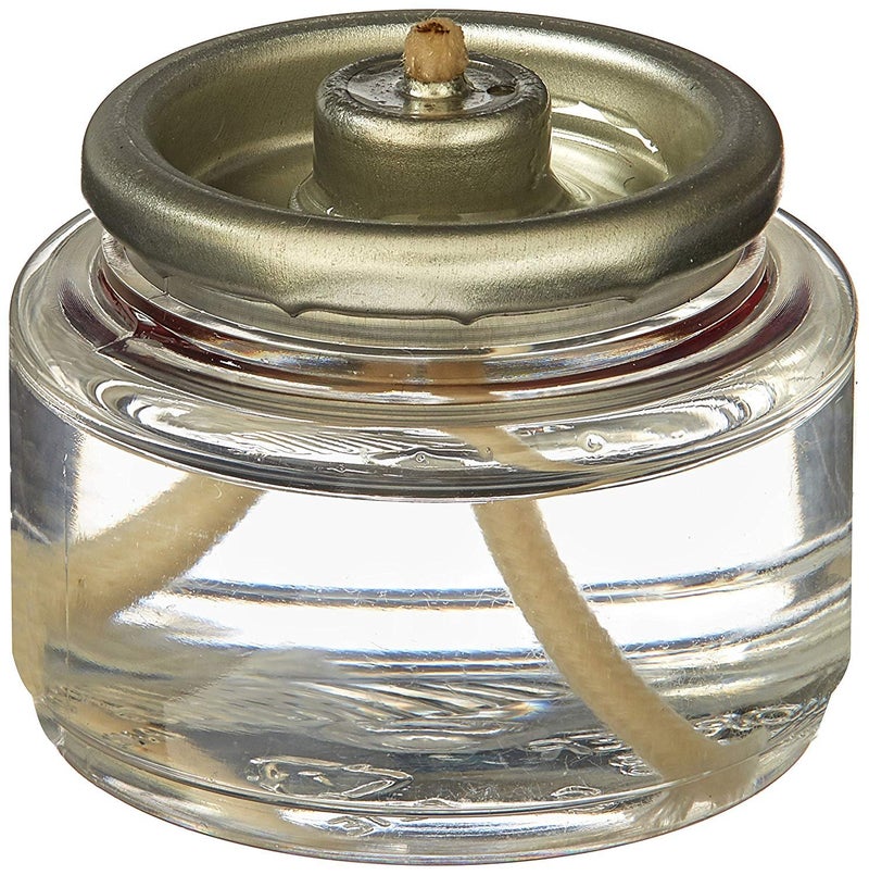 D'light Online HD8-90 Liquid Wax Disposable Clear 8 Hour Liquid Tealight Fuel Cell Oil Candle Cartridge Disposable Liquid Paraffin Smokeless Odorless | Clear Fuel Oil Shabbos Candles - Set of 90 - Image 5